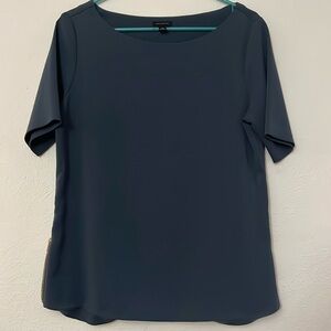 Ann Taylor Grey Blouse